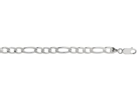 Silver 5.5mm Figaro Chain Cheap