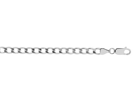 Silver 4.7mm Comfort Curb Chain Supply