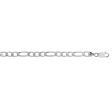 Silver 5.5mm Figaro Chain Discount