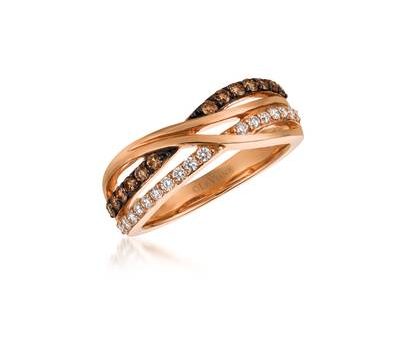 14K R G RING 0.52 DIA Fashion