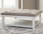 Kanwyn Upholstered Ottoman Coffee Table Online Hot Sale