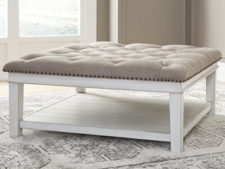 Kanwyn Upholstered Ottoman Coffee Table Online Hot Sale