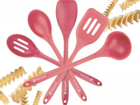 Stir & Serve | Silicone Utensil Set of 5 Fashion