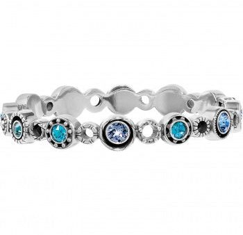 Halo Burst Hinged Bangle Fashion