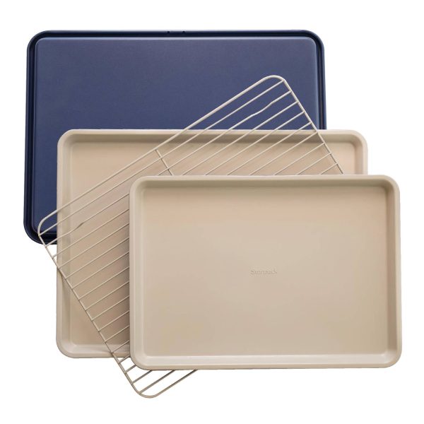 Bakers Gonna Bake - Sheet Pan set of 2 with Wire Rack For Discount