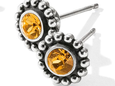 J2049F Twinkle Nov-Topaz Mini Post Earrings For Sale