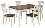 Whitesburg Dining Table and 4 Chairs Online Hot Sale