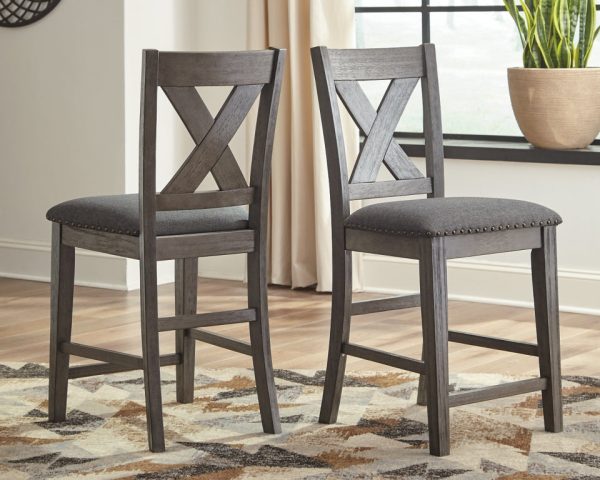 Caitbrook Counter Height Dining Table and 4 Barstools For Cheap