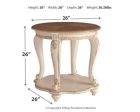 Realyn Coffee Table and 2 End Tables For Discount