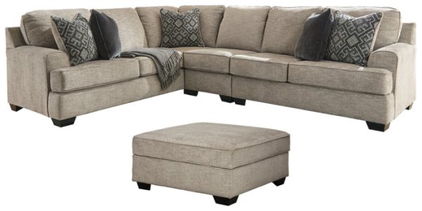 Bovarian 3-Piece Sectional with Ottoman For Cheap