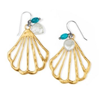 Calypso Shell French Wire Earrings Hot on Sale