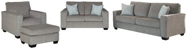 Altari Sofa, Loveseat, Chair and Ottoman on Sale