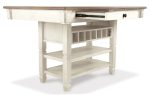 Bolanburg Counter Height Dining Table and 4 Barstools Discount