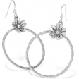 Flora French Wire Hoop Earrings Cheap