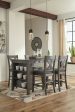 Caitbrook Counter Height Dining Table and 4 Barstools For Cheap