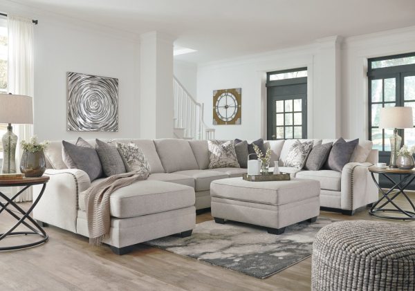 Dellara 5-Piece Sectional with Ottoman Hot on Sale