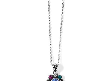 Elora Gems Flower Petite Necklace For Sale