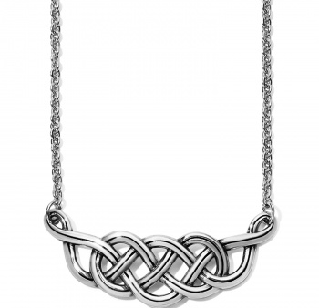 Interlok Braid Collar Necklace Fashion