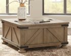 Aldwin Coffee Table with 2 End Tables on Sale