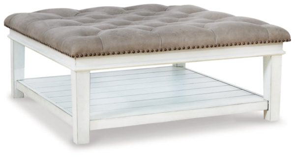 Kanwyn Upholstered Ottoman Coffee Table Online Hot Sale