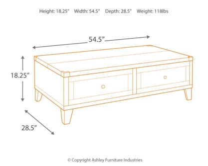 Todoe Coffee Table and End Table Online now