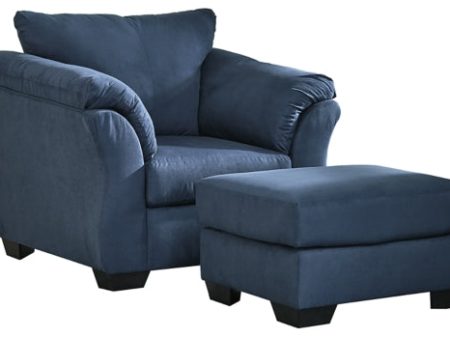 Darcy Chair and Ottoman Fashion