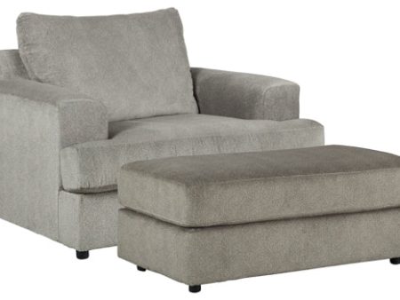 Soletren Chair and Ottoman Cheap