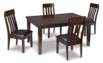 Haddigan Dining Table and 4 Chairs Online now