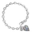 Elora Gems Heart Bracelet on Sale