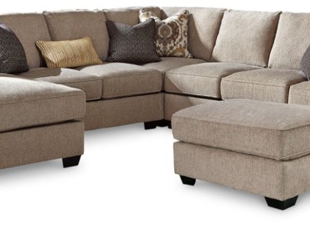 Pantomine 5-Piece Sectional with Ottoman Online Hot Sale