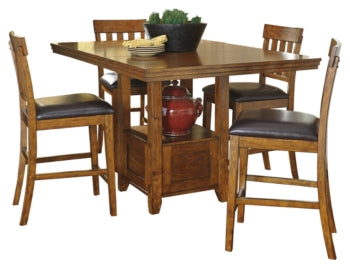 Ralene Counter Height Dining Table and 4 Barstools Cheap