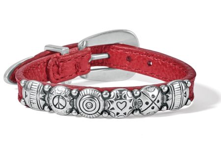 07365B Harmony Bandit Bracelet RED For Sale