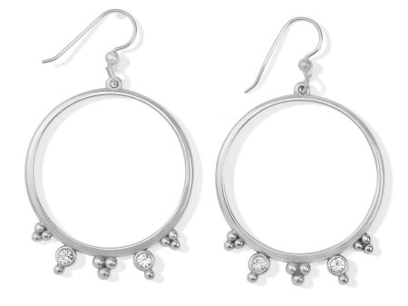 Twinkle Granulation Round French Wire Earrings Supply