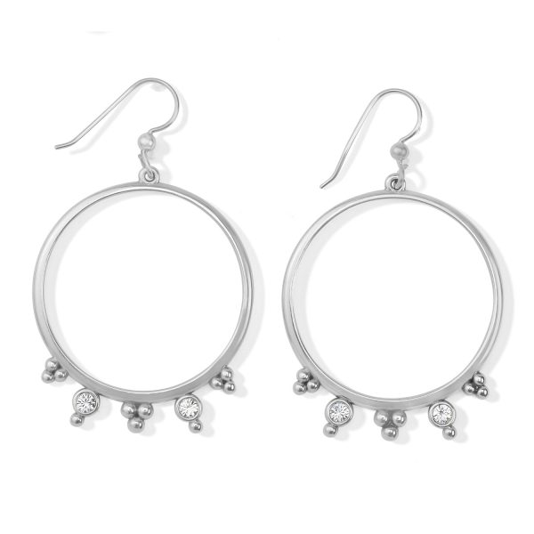 Twinkle Granulation Round French Wire Earrings Supply