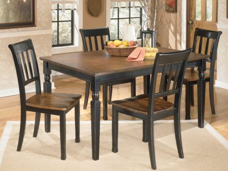 Owingsville Dining Table and 4 Chairs on Sale