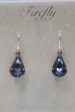 Teardrop Dangle Earrings Aqua Cheap