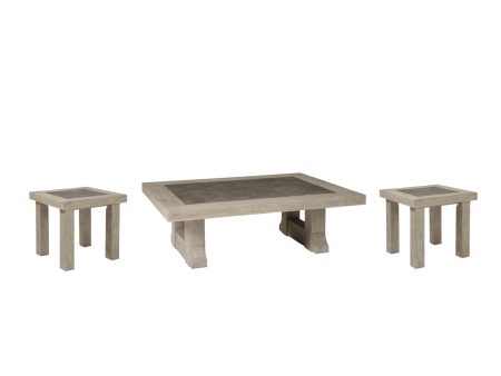 Hennington Coffee Table with 2 End Tables For Sale