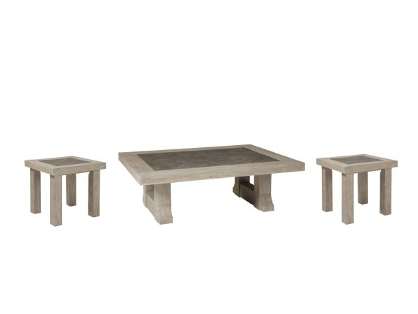 Hennington Coffee Table with 2 End Tables For Sale