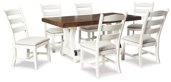 Valebeck Dining Table and 6 Chairs Discount