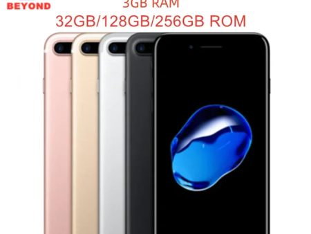 Genuine Apple iPhone 7 Plus 3GB RAM 32 128 256GB ROM 12MP 5.5  IPS LCD IOS A10 NFC iPhone7 Plus 7P Original Unlocked 4G LTE Sale