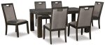 Hyndell Dining Table and 6 Chairs For Discount