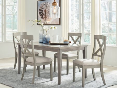 Parellen Dining Table and 4 Chairs Online