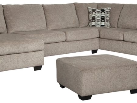 Ballinasloe 3-Piece Sectional with Ottoman Online Sale