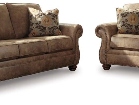 Larkinhurst Sofa and Loveseat on Sale