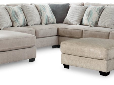 Ardsley 5-Piece Sectional with Ottoman Cheap