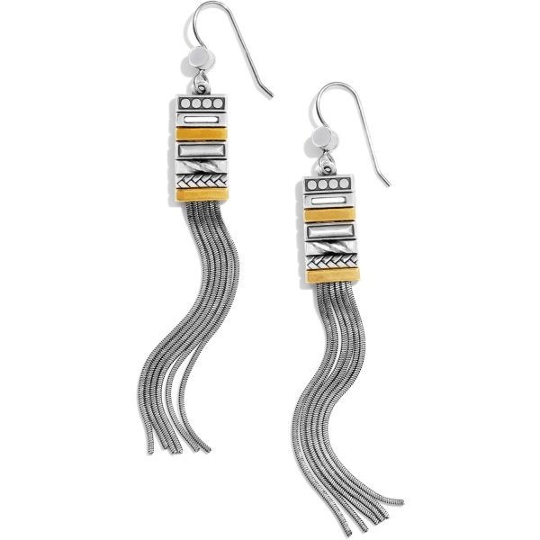 Tapestry Slim Fringe French Wire Earrings Sale