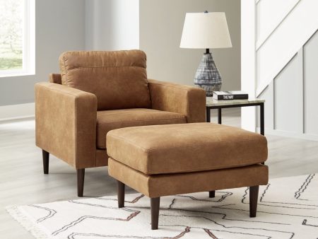 Telora Chair and Ottoman For Cheap