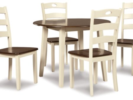 Woodanville Dining Table and 4 Chairs Cheap