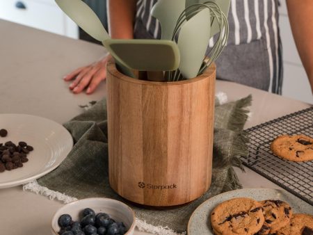 Show Off - Wooden Rotating Utensil Holder Sale