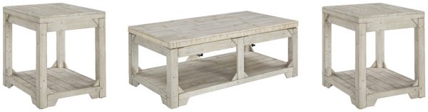 Fregine Coffee Table with 2 End Tables Discount